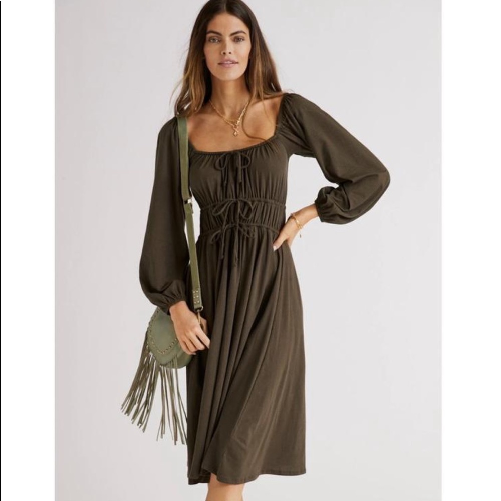 Anthropologie midi dress